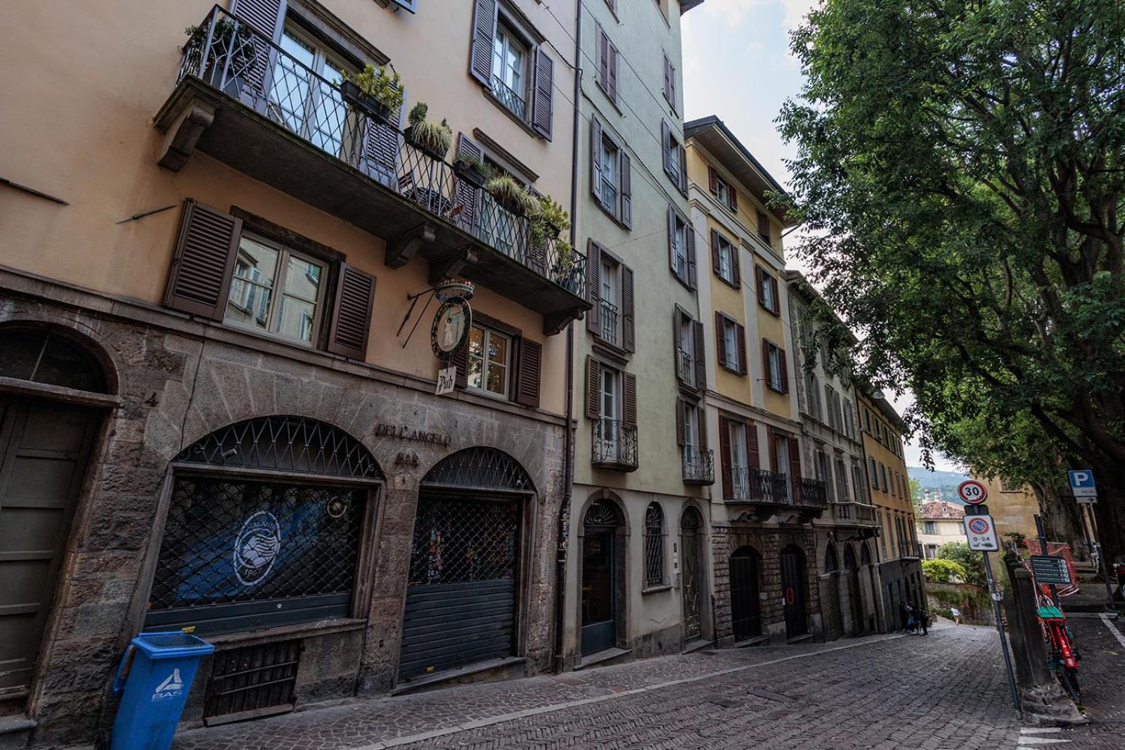 Ferienwohnung Dimora Citta Alta Bergamo Exterior foto